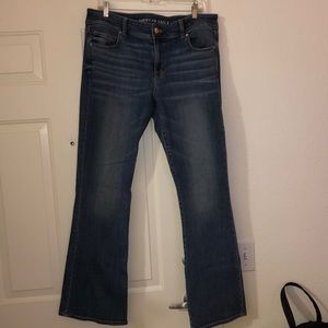 Brand new AE “kick boot” jeans